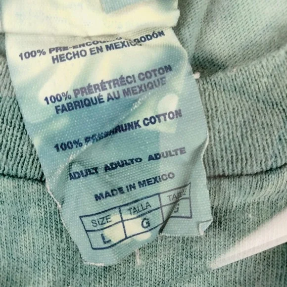 Vintage Y2K Wolf T-Shirt Mens Large Tie Dye Short Sleeve Dream Catcher Indian - Picture 6 of 8